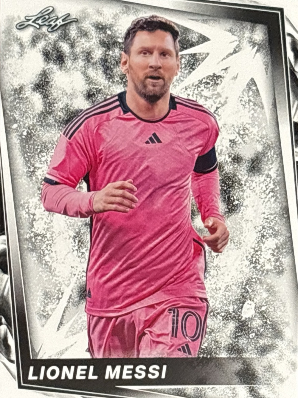Leaf Lionel Messi Soccer Trading Card
